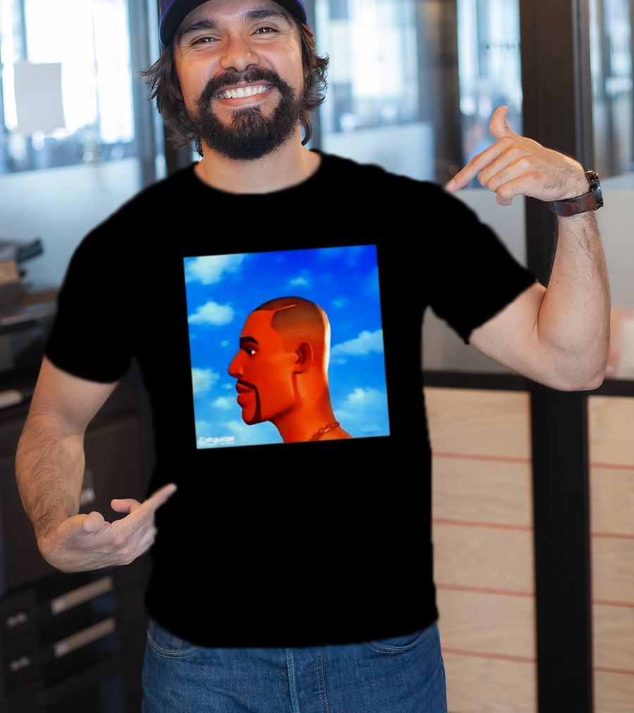 Drake For All The Dogs OVO Hip Hop Rap Album Sky Blue T-Shirt