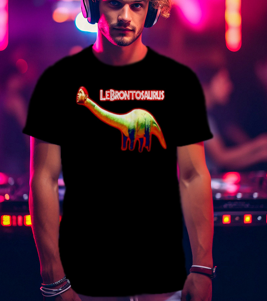 LeBrontosaurus Meme LeBron James Philadelphia 76ers T-Shirt