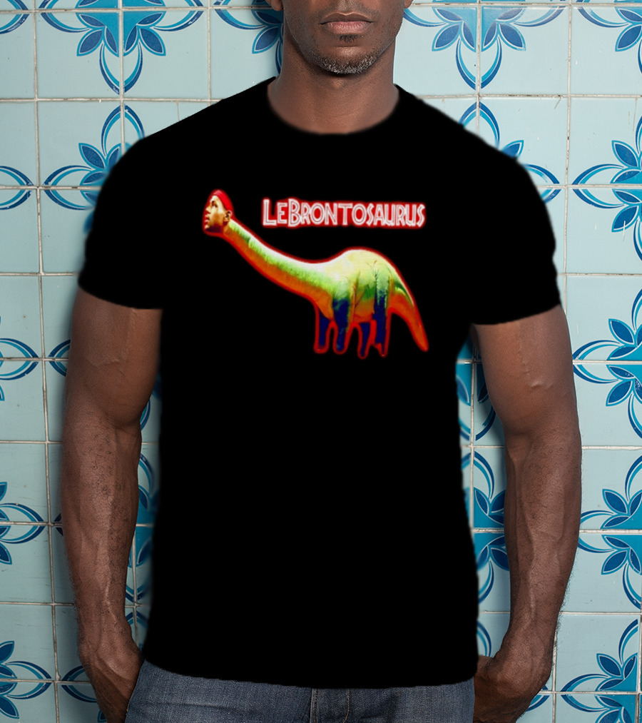 LeBrontosaurus Meme LeBron James Philadelphia 76ers T-Shirt