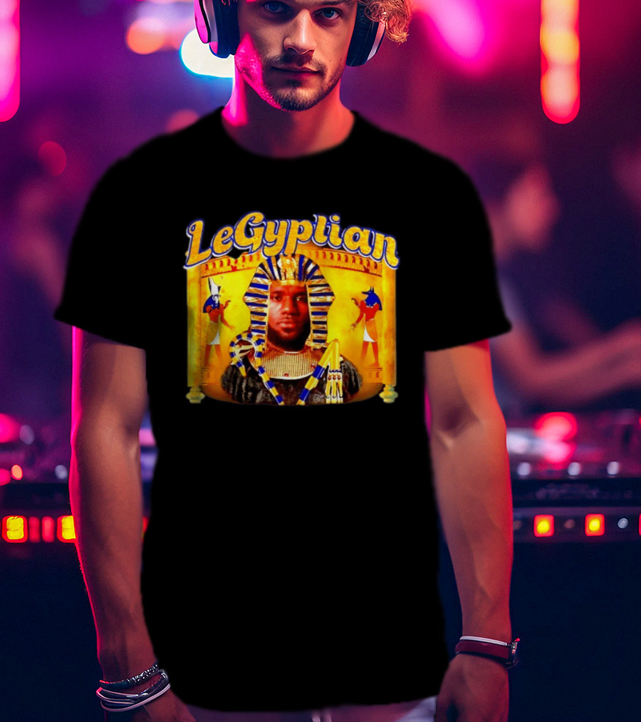 LeBron James LeGyptian Philadelphia 76ers Basketball Meme T-Shirt