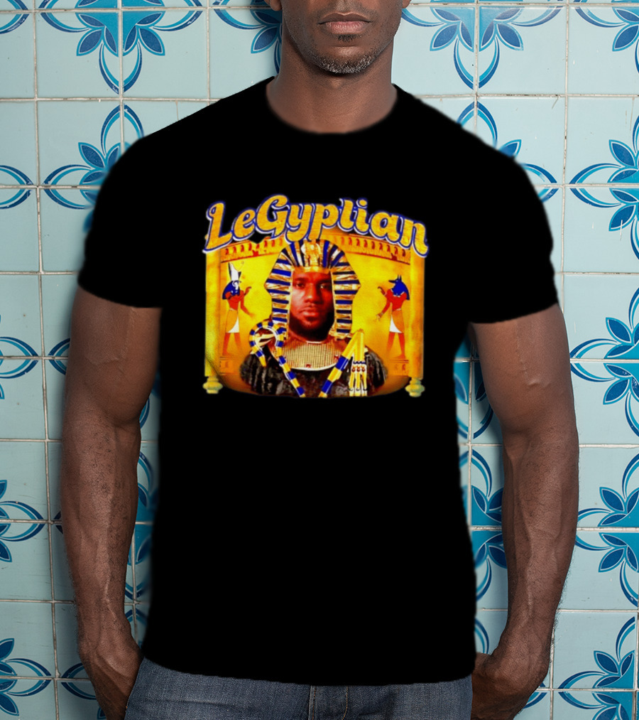 LeBron James LeGyptian Philadelphia 76ers Basketball Meme T-Shirt