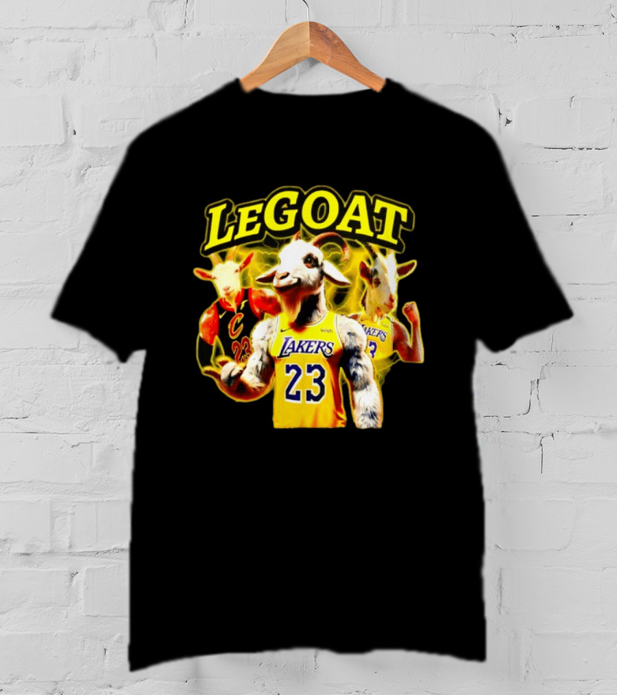Legoat 23 LeBron James Lakers Cavaliers T-Shirt
