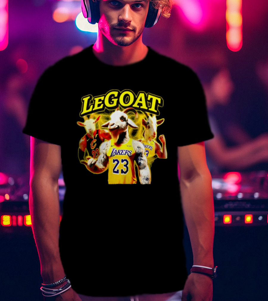 Legoat 23 LeBron James Lakers Cavaliers T-Shirt