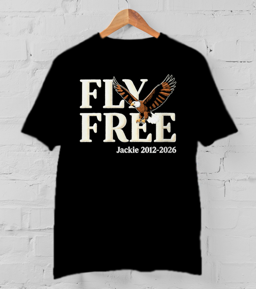 Fly Free Jackie 2012 2026 Soaring Eagle Freedom T-Shirt