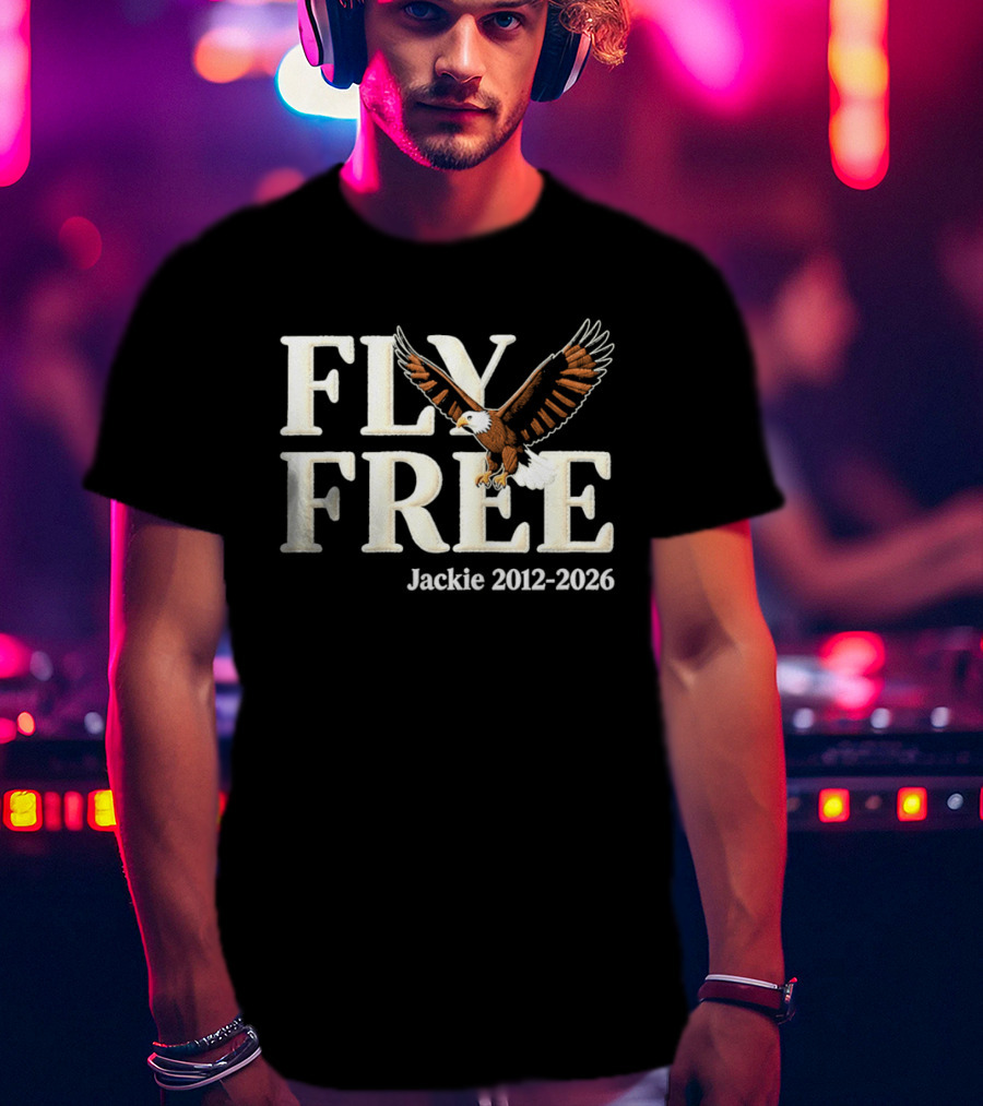 Fly Free Jackie 2012 2026 Soaring Eagle Freedom T-Shirt