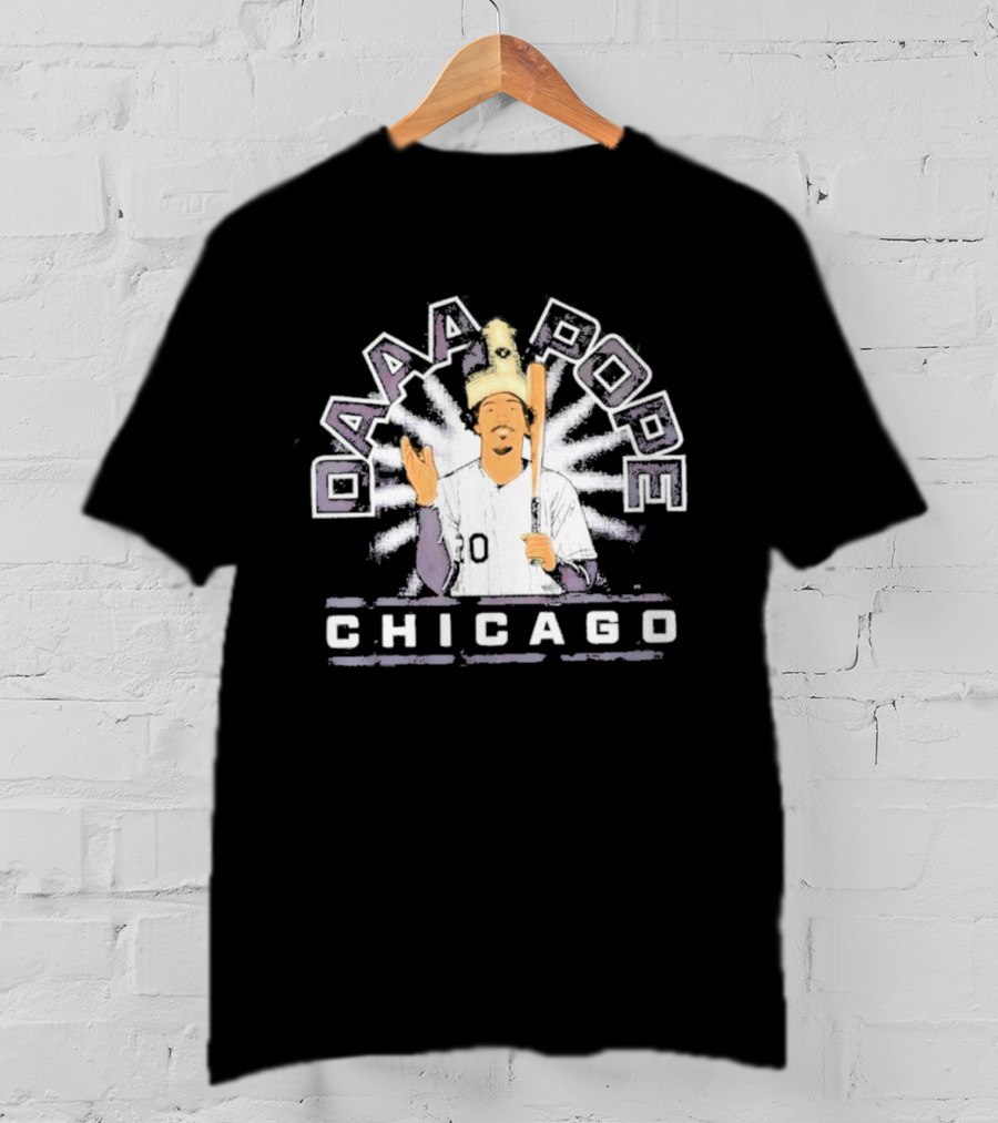 Daaa Pope Chicago South Side Baseball Miguel Vargas T-Shirt