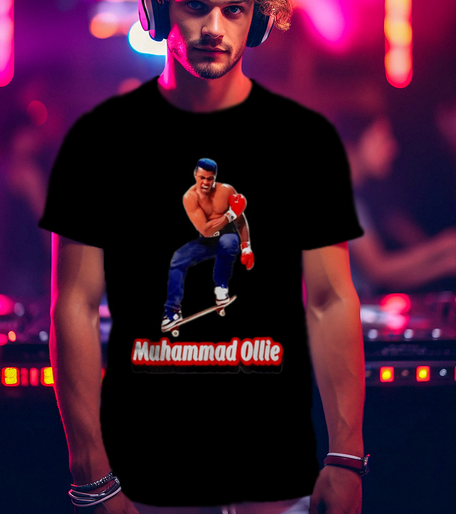 Muhammad Ollie Skateboard Boxer T-Shirt