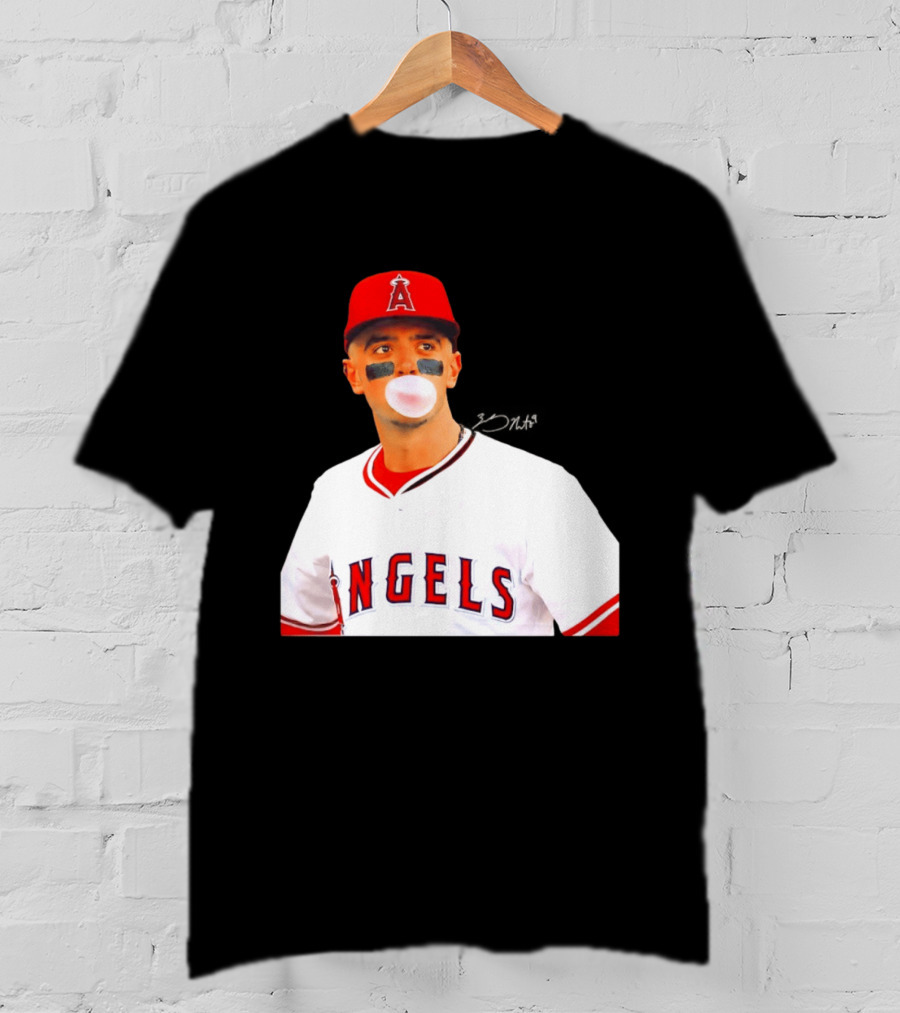 Zach Neto Los Angeles Angels 2026 MLB Season Bubblegum Moment T-Shirt