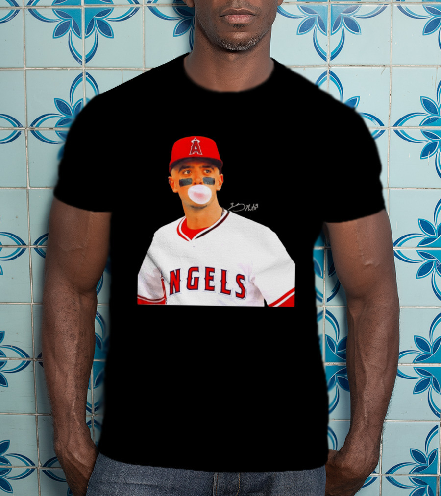 Zach Neto Los Angeles Angels 2026 MLB Season Bubblegum Moment T-Shirt