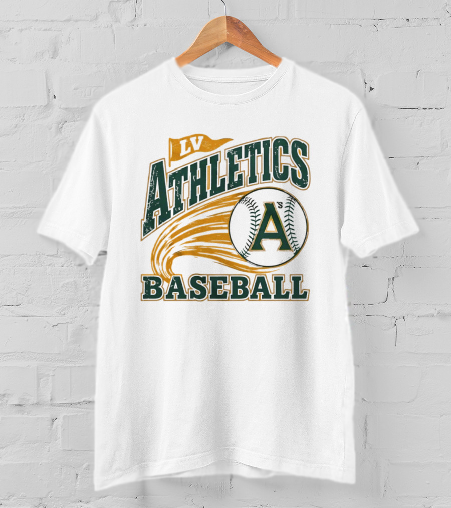 LV Athletics Baseball MLB 2026 Season T-Shirt