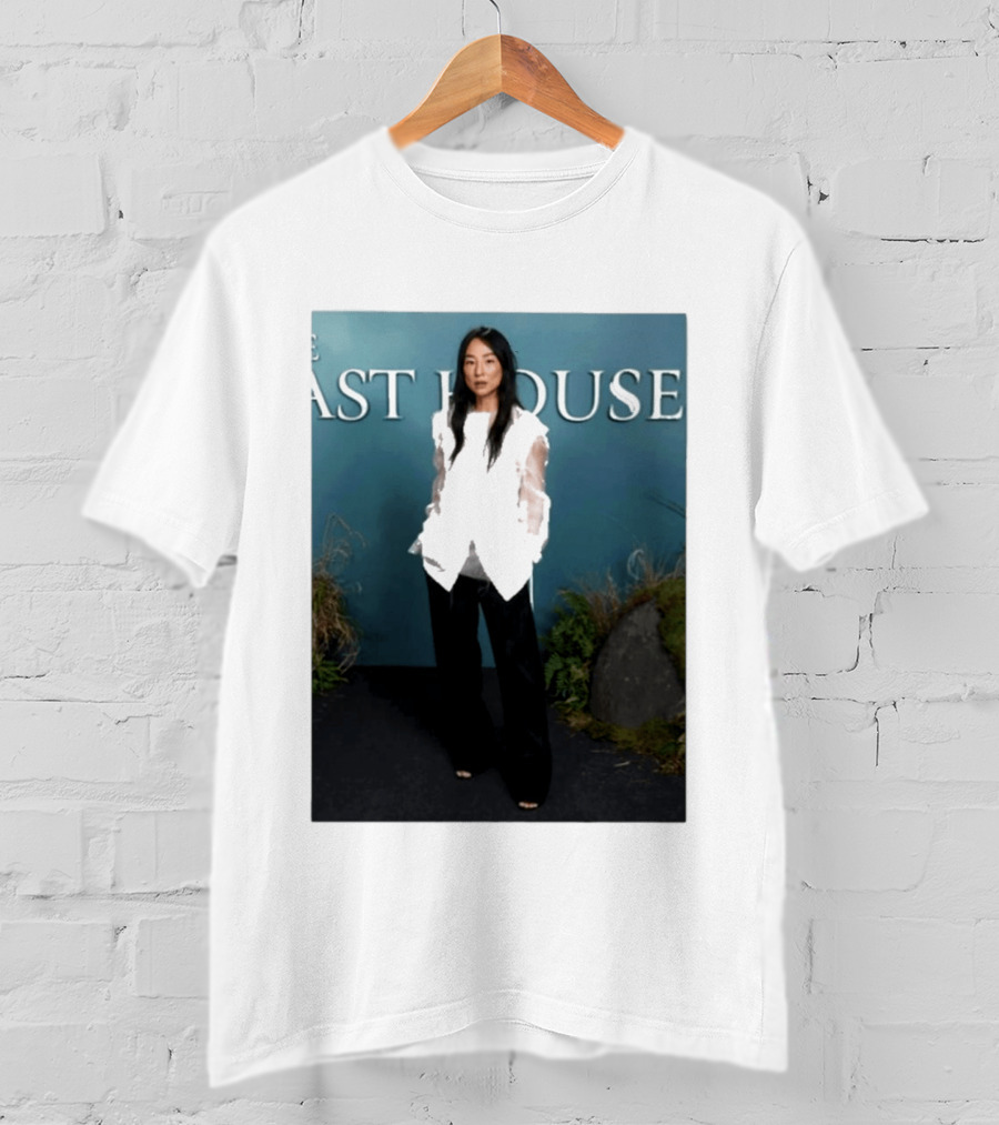 The Last House Fashion Greta Lee The Row T-Shirt