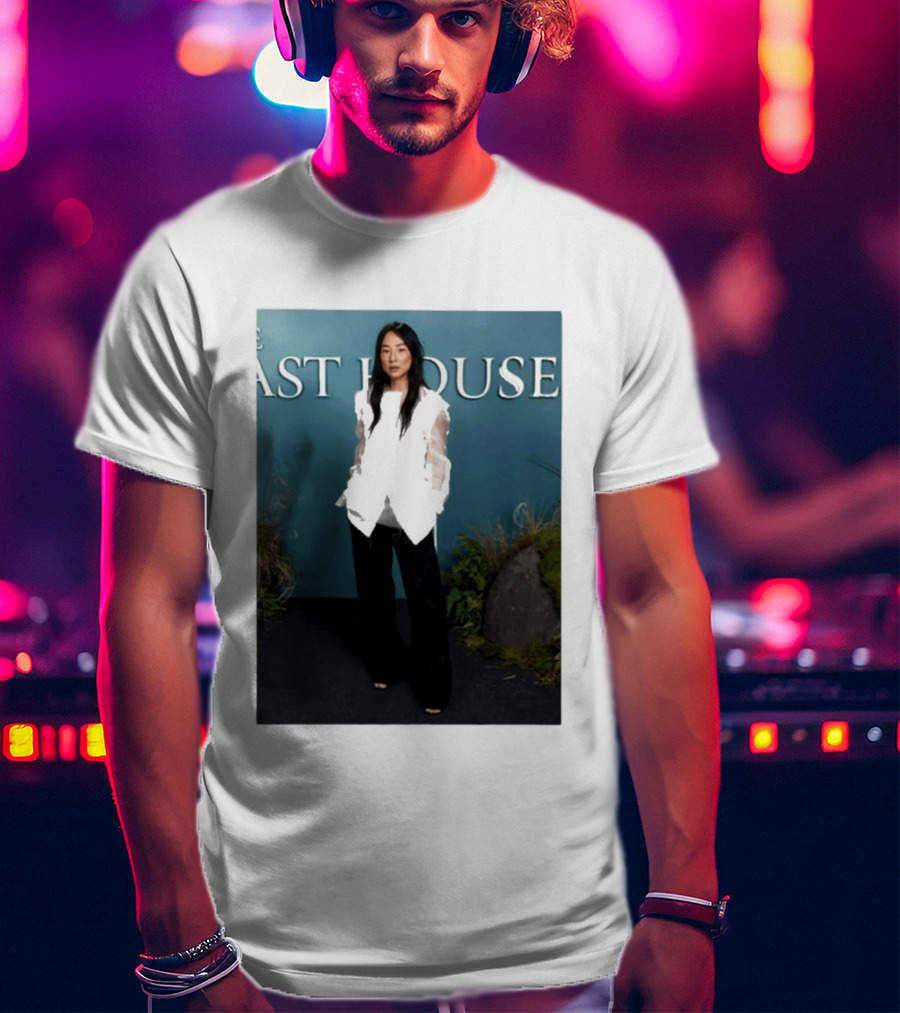 The Last House Fashion Greta Lee The Row T-Shirt