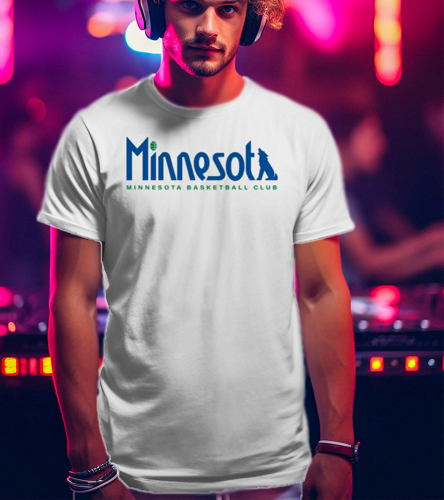 Minnesota Basketball Club Wolf T-Shirt