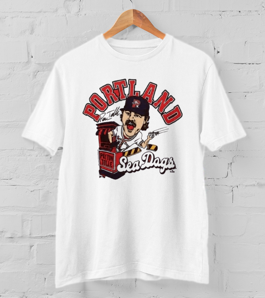 Payton Tolle Portland Sea Dogs Baseball T-Shirt