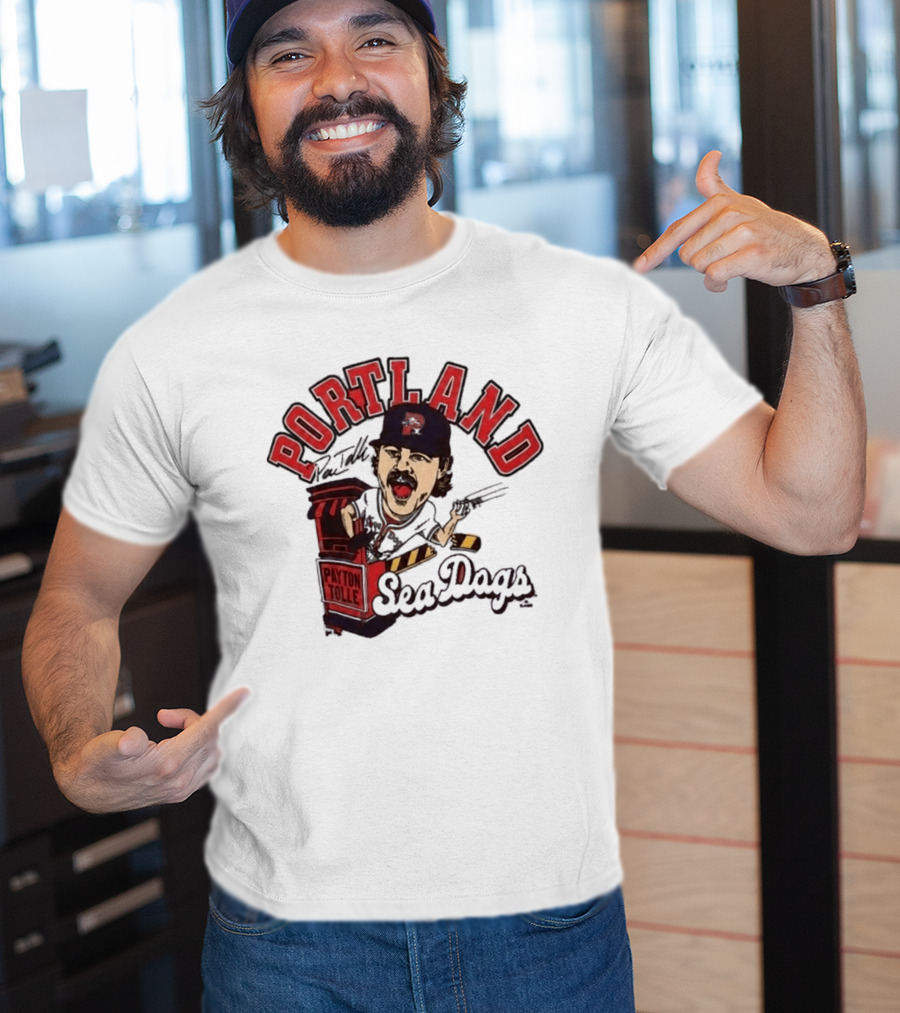 Payton Tolle Portland Sea Dogs Baseball T-Shirt