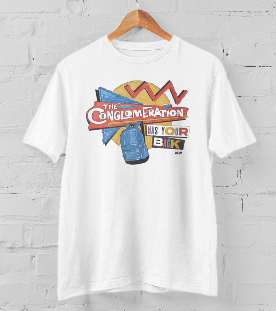 The Conglomeration Has Your Back Backpack T-Shirt