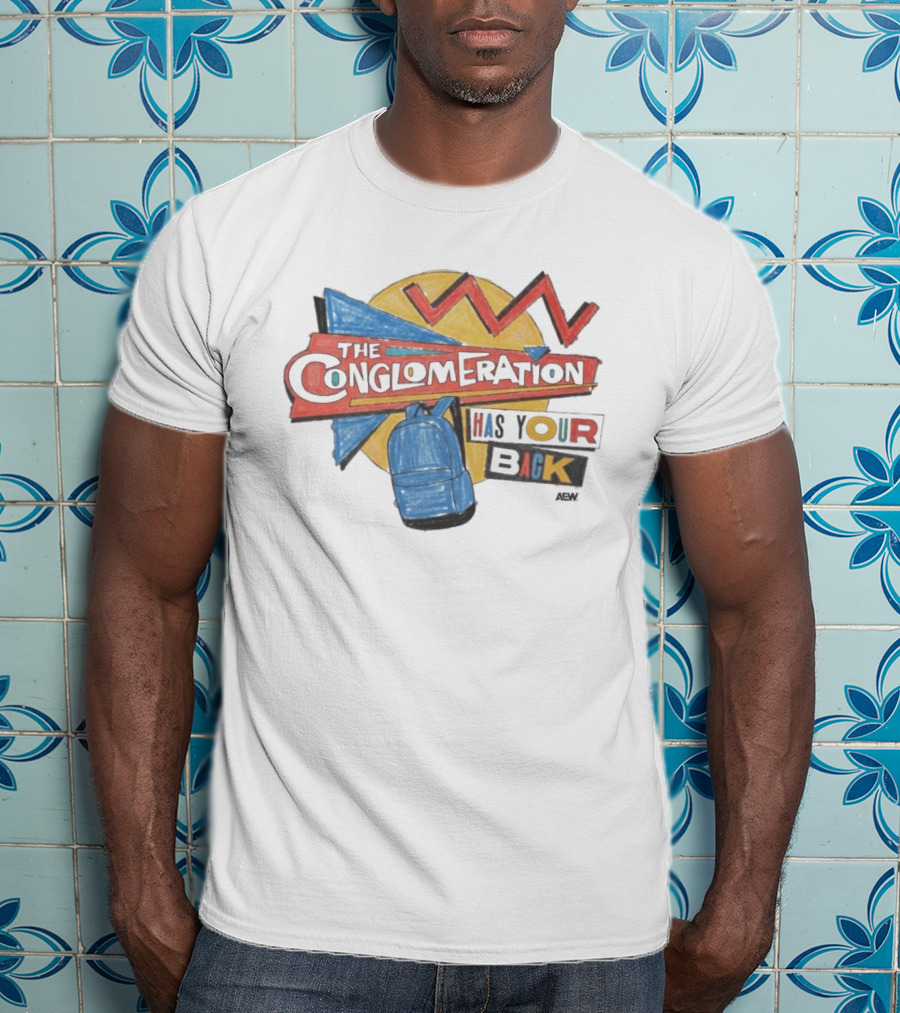 The Conglomeration Has Your Back Backpack T-Shirt