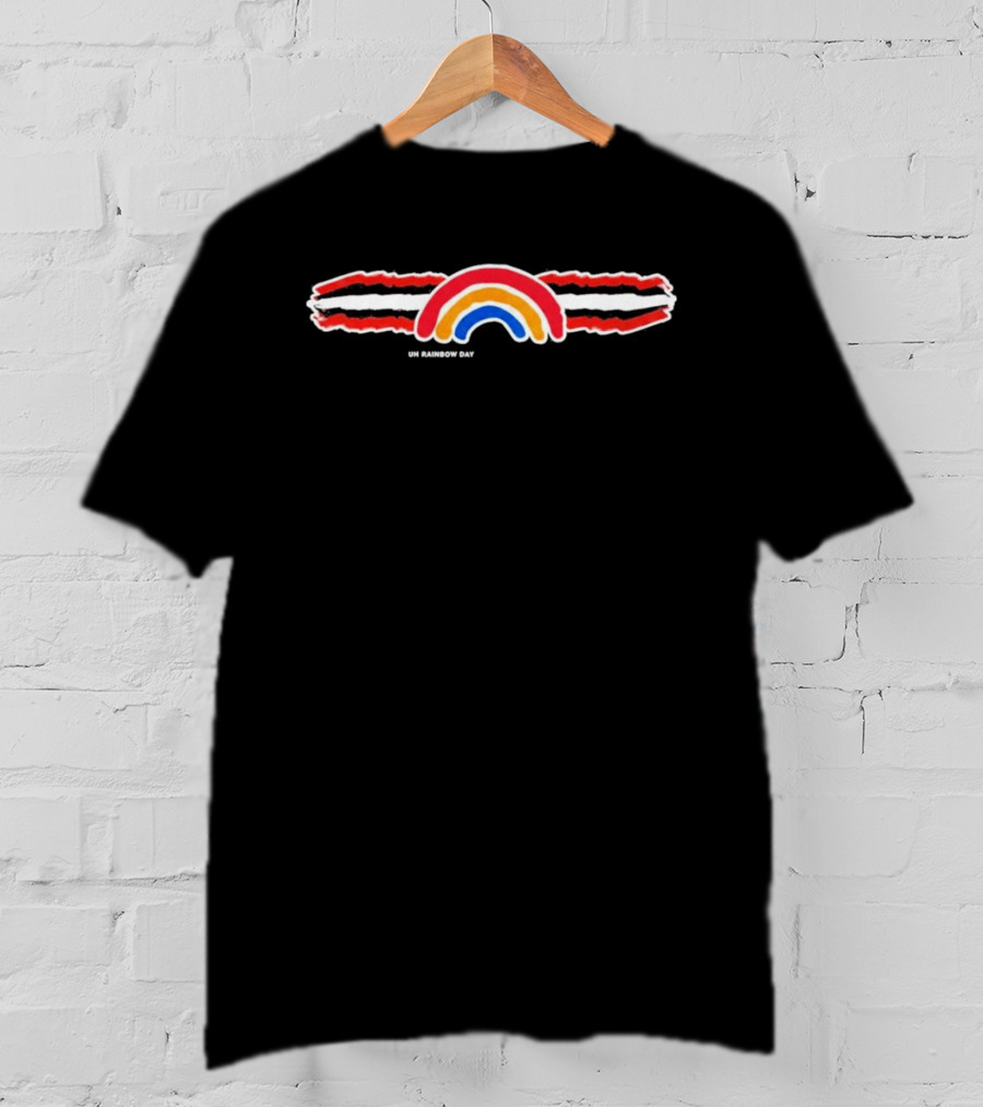 Browns UH Rainbow Day Bold Color Stripes T-Shirt