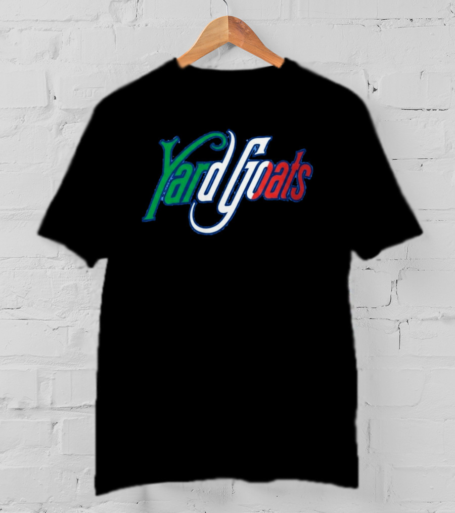 Hartford Yard Goats Green White Red Italian Heritage Night T-Shirt