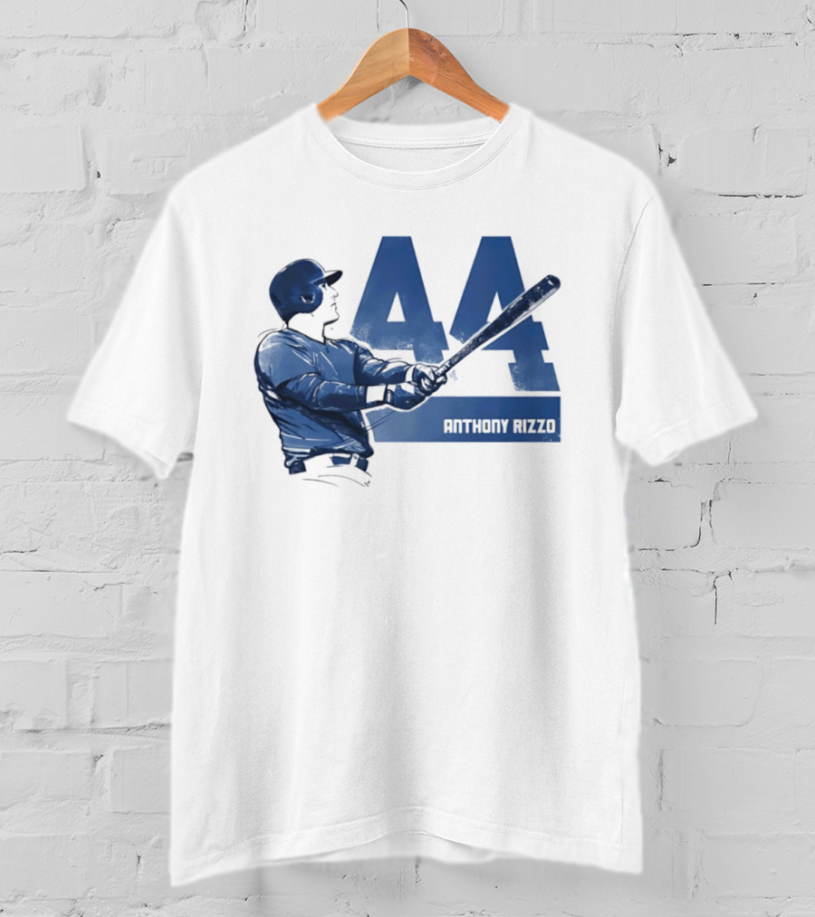 Anthony Rizzo 44 Swing Chicago Cubs Slugger T-Shirt