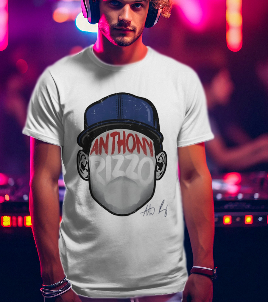 Anthony Rizzo Chicago Cubs Baseball Cap T-Shirt