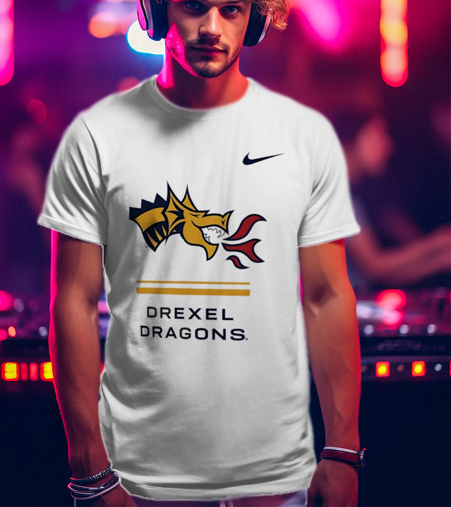 Nike Drexel Dragons NCAA Basketball Official Team T-Shirt