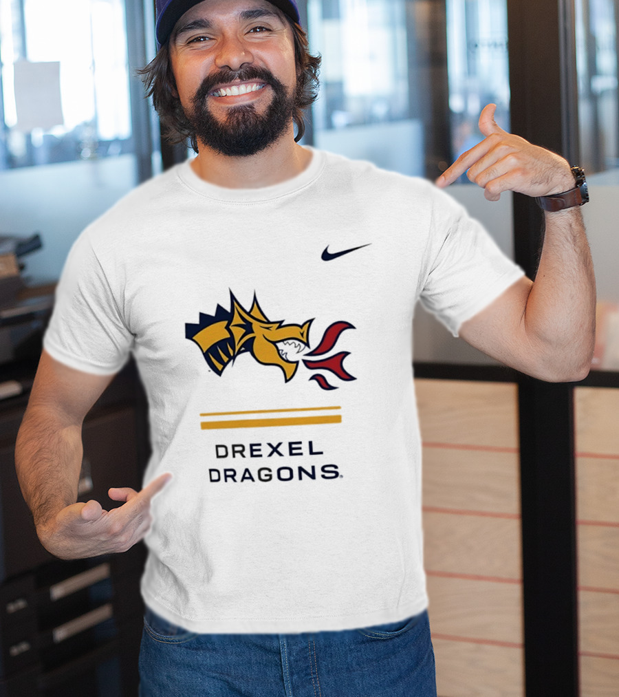 Nike Drexel Dragons NCAA Basketball Official Team T-Shirt
