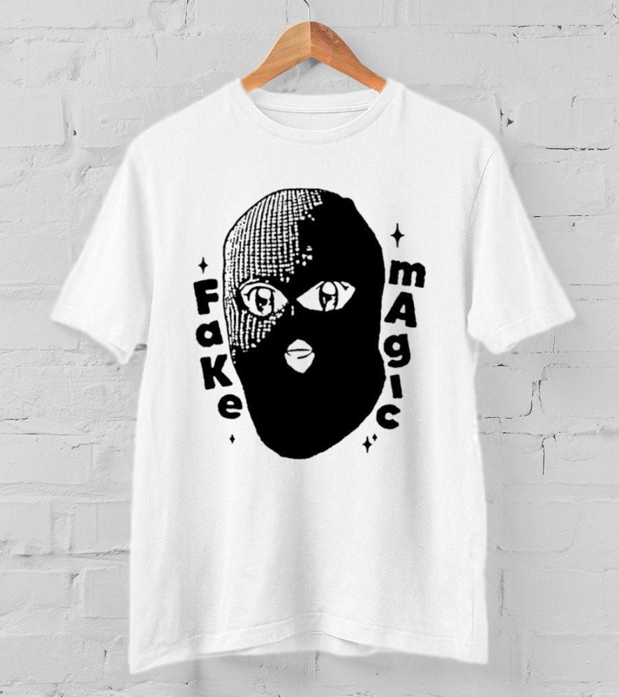 Fake Magic Anime Eyes Balaclava Ski Mask T-Shirt
