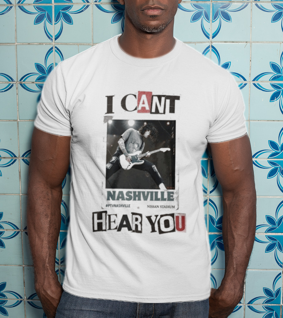 Pierce The Veil I Can't Hear You Nashville World Tour 2026 T-Shirt