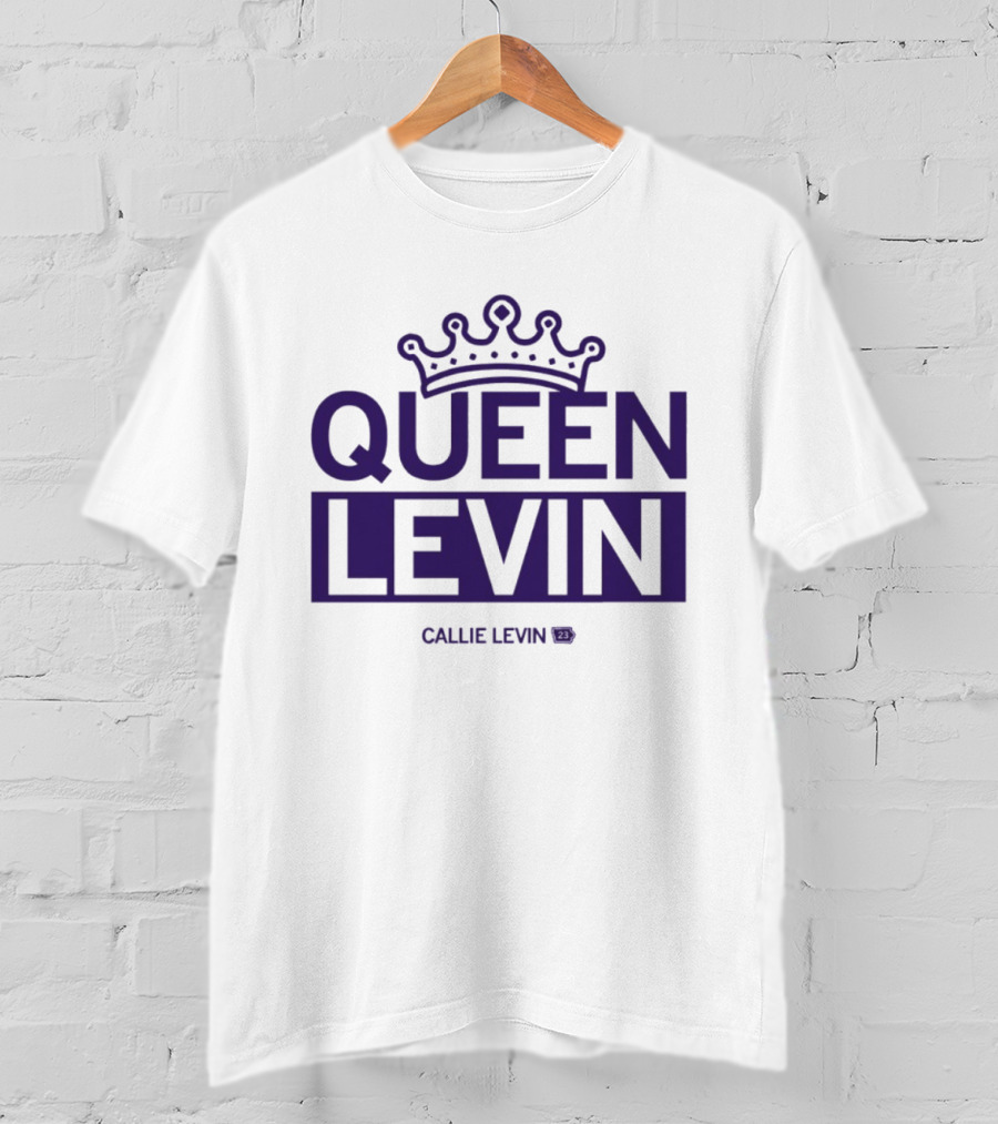 Queen Levin Callie Levin Iowa Hawkeyes Basketball Player T-Shirt