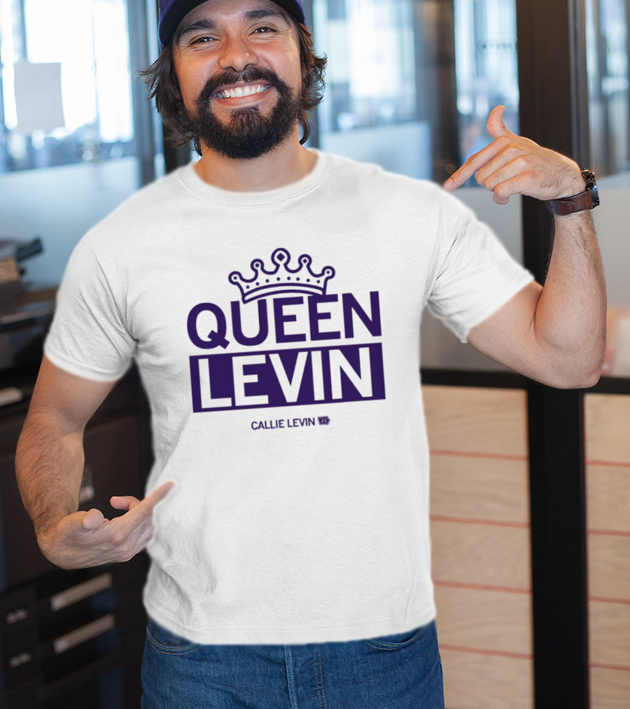 Queen Levin Callie Levin Iowa Hawkeyes Basketball Player T-Shirt