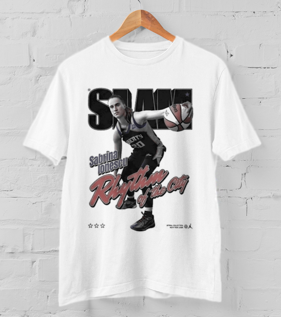 SLAM Sabrina Ionescu Rhythm Of The City T-Shirt