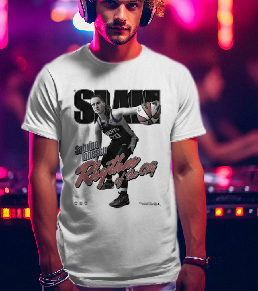 SLAM Sabrina Ionescu Rhythm Of The City T-Shirt