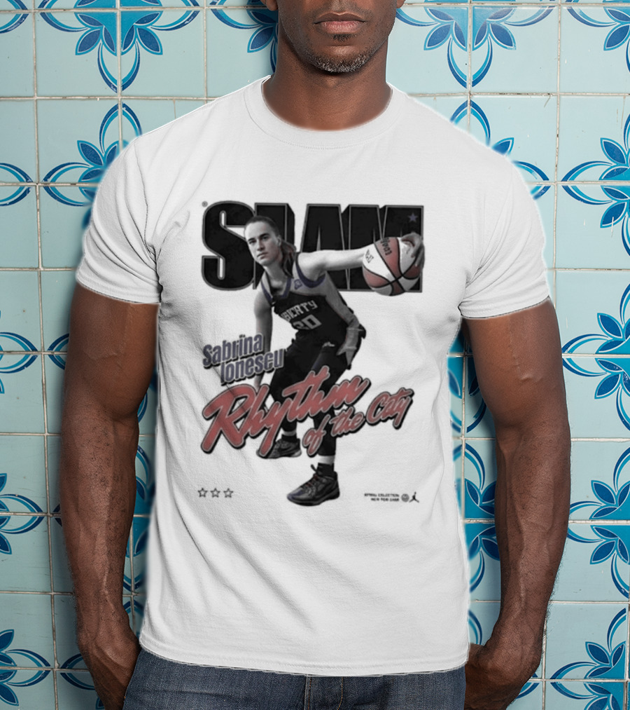 SLAM Sabrina Ionescu Rhythm Of The City T-Shirt