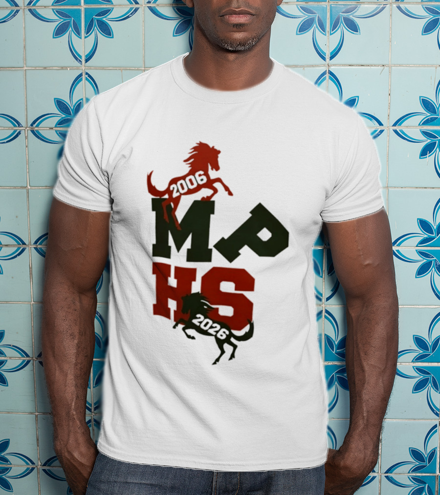 Morgan Park Mustangs MPHS 2006 2026 T-Shirt