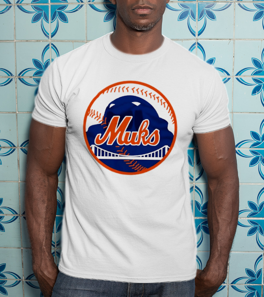 Muks New York Mets Baseball Team T-Shirt