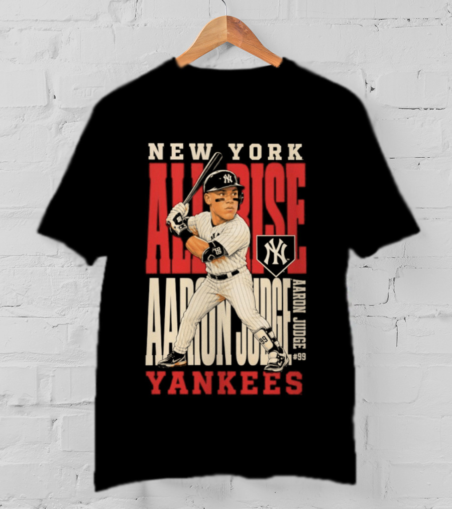 New York Yankees Aaron Judge 2026 Season Caricature T-Shirt