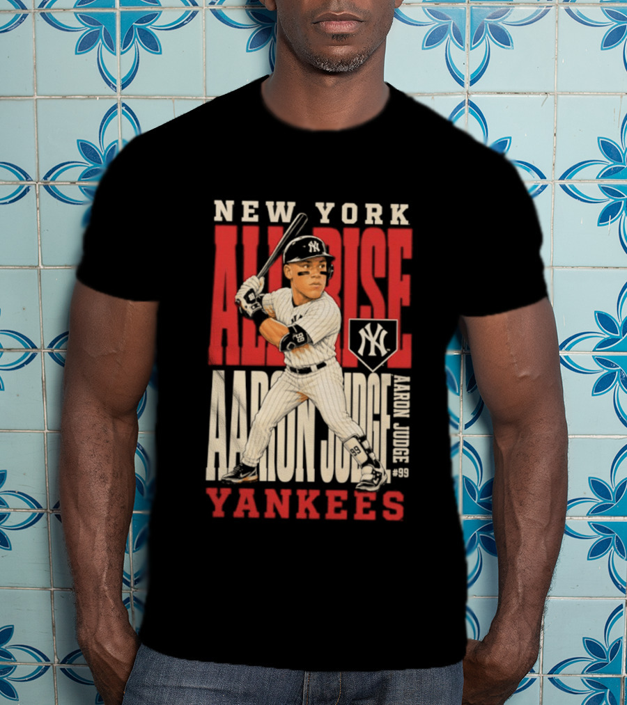 New York Yankees Aaron Judge 2026 Season Caricature T-Shirt