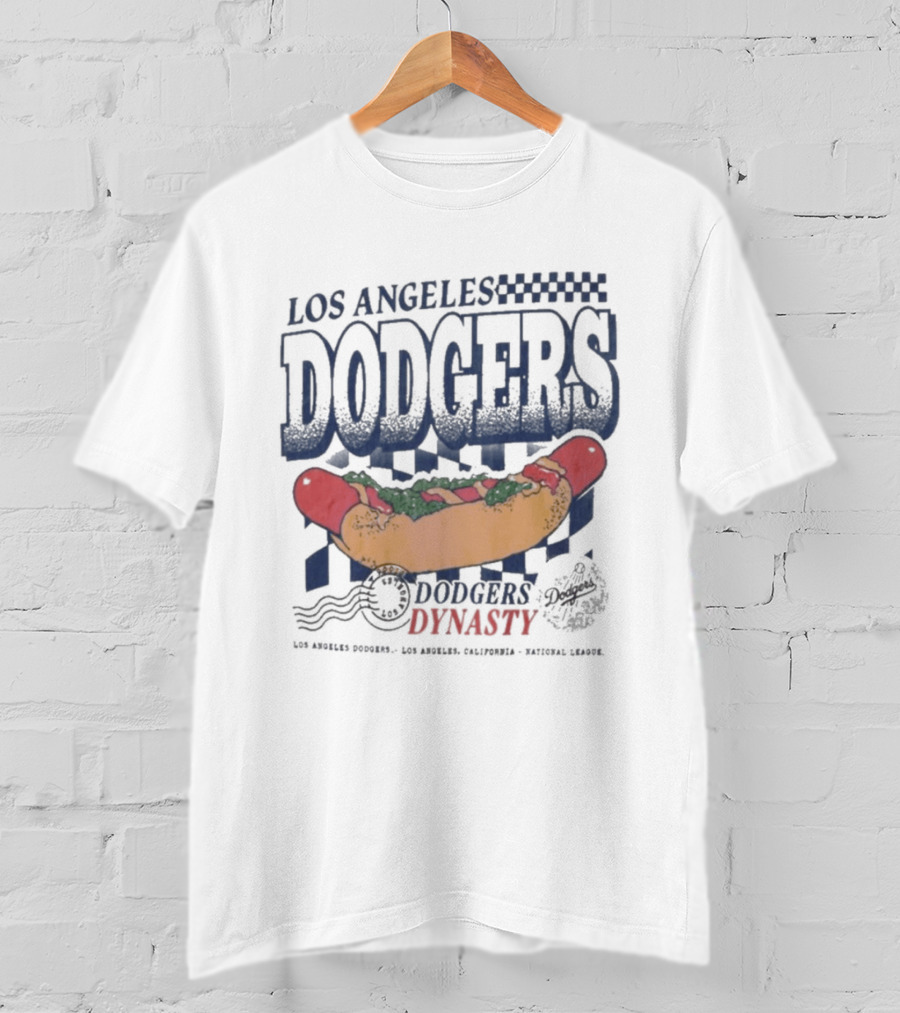 Los Angeles Dodgers Hot Dog Dynasty T-Shirt