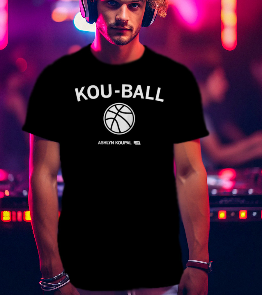 Ashlyn Koupal Kou Ball Basketball T-Shirt