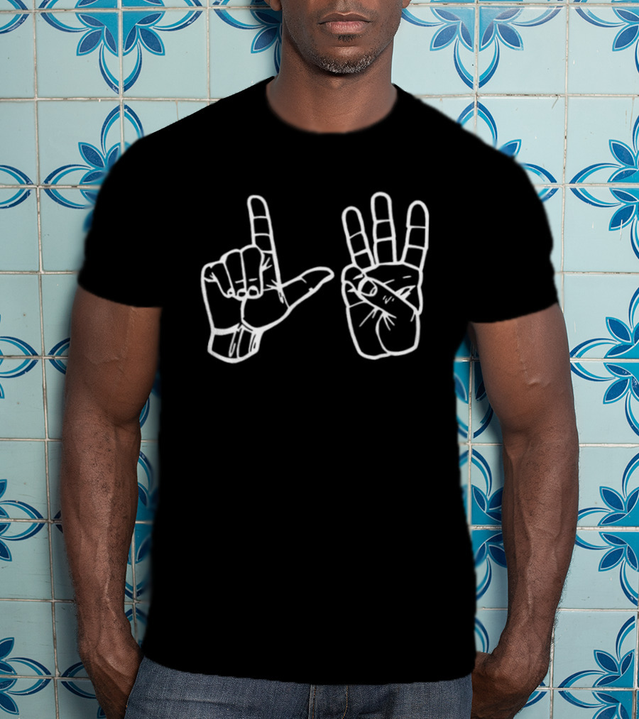 Atlanta Braves 2026 Deaf Awareness Night Baseball Hand Signal T-Shirt