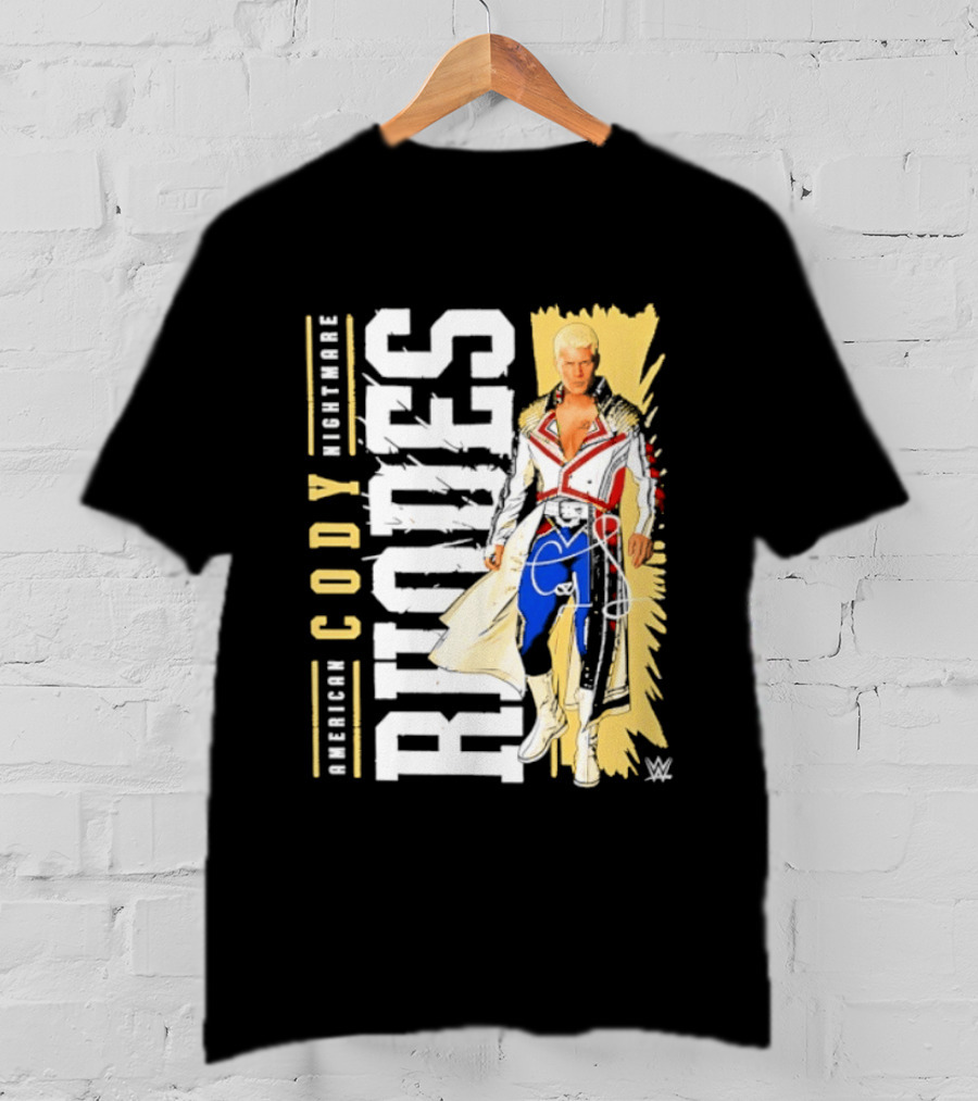 Cody Rhodes American Nightmare WWE Wrestling Iconic Outfit T-Shirt