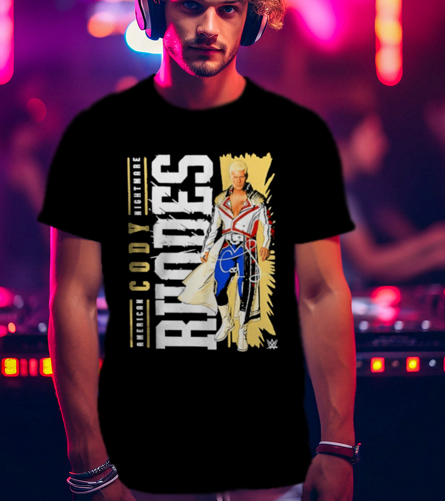 Cody Rhodes American Nightmare WWE Wrestling Iconic Outfit T-Shirt