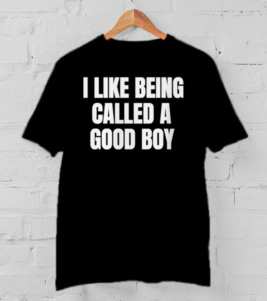 I Like Being Called A Good Boy T-Shirt