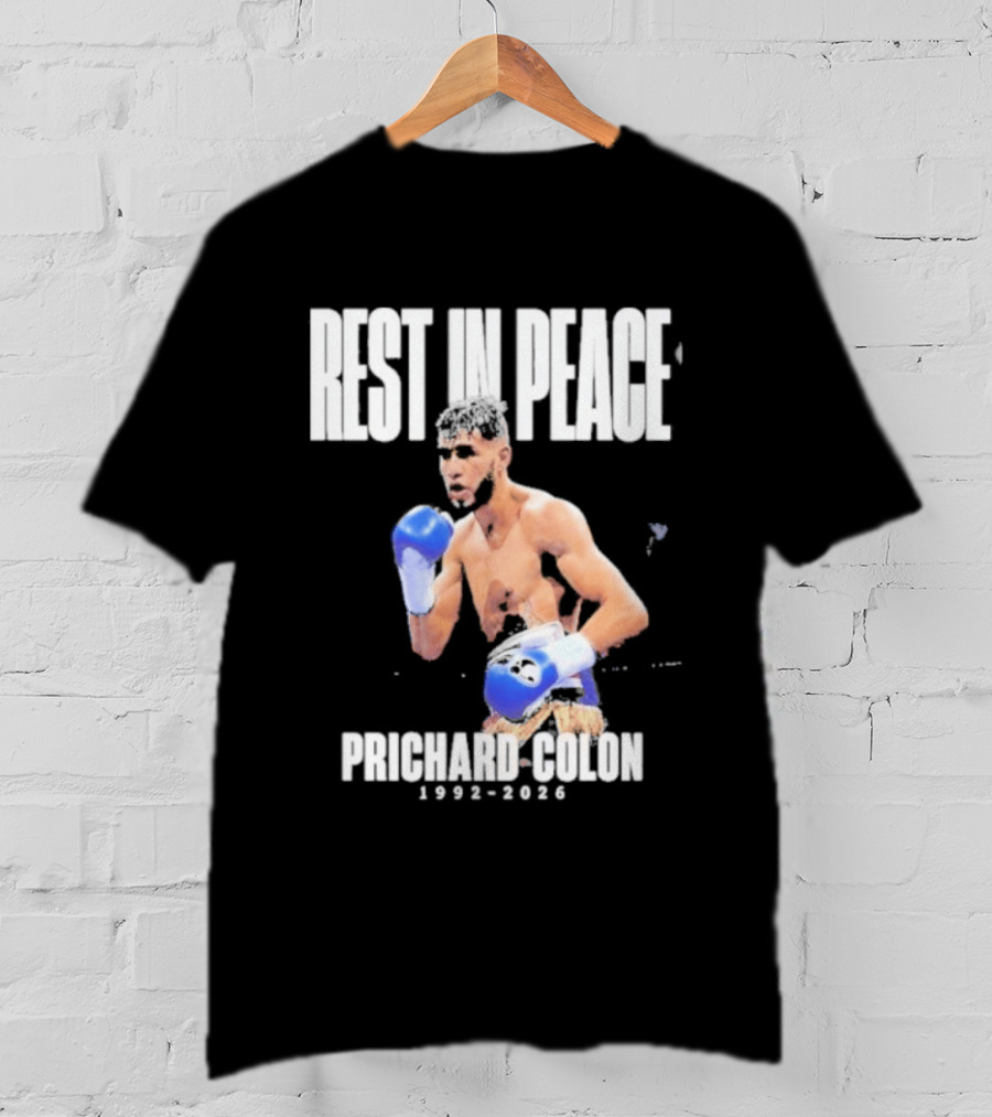 Rest In Peace Prichard Colon 1992 2026 Boxing Gloves T-Shirt
