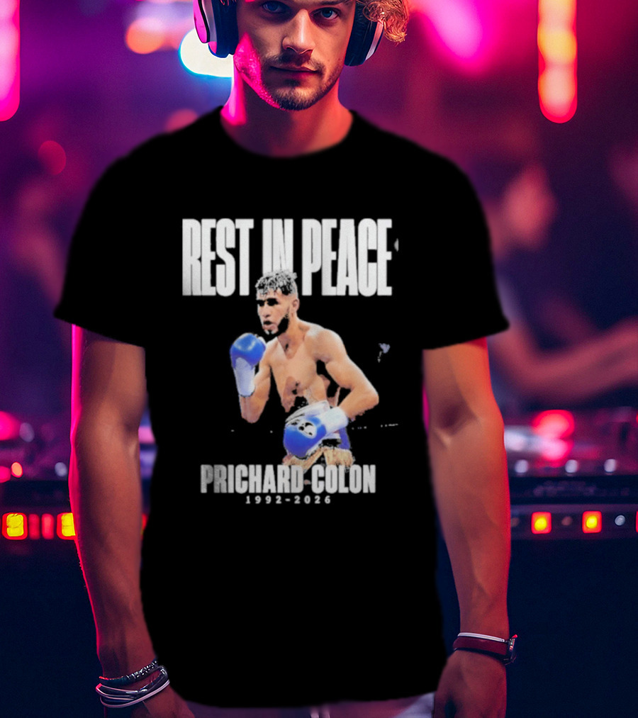 Rest In Peace Prichard Colon 1992 2026 Boxing Gloves T-Shirt