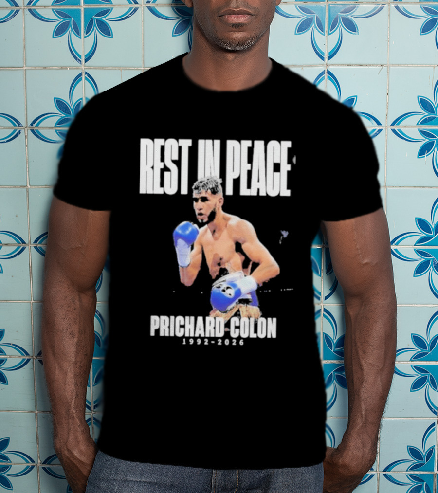 Rest In Peace Prichard Colon 1992 2026 Boxing Gloves T-Shirt