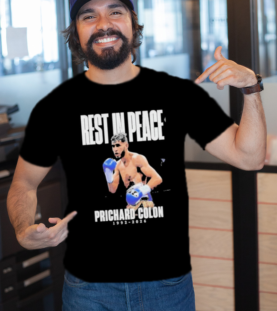 Rest In Peace Prichard Colon 1992 2026 Boxing Gloves T-Shirt