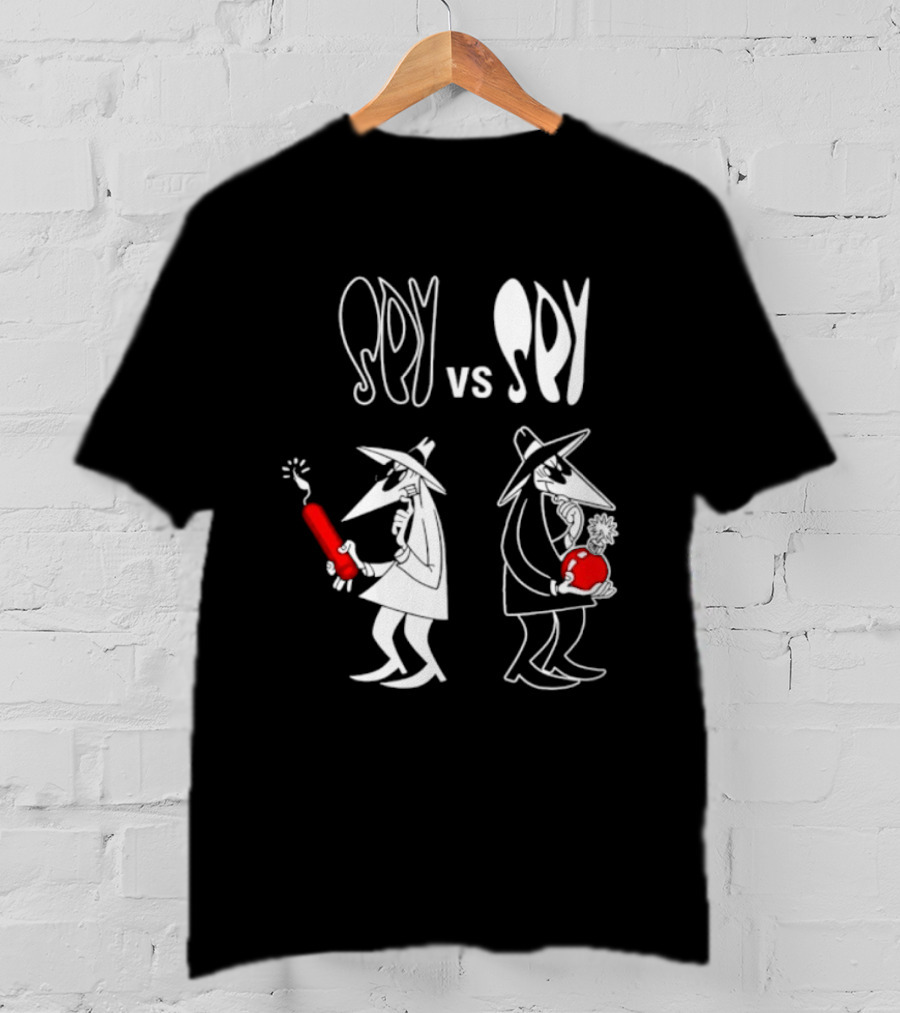Spy Vs Spy Mad Magazine Classic Comic Characters Showdown Bomb And TNT T-Shirt