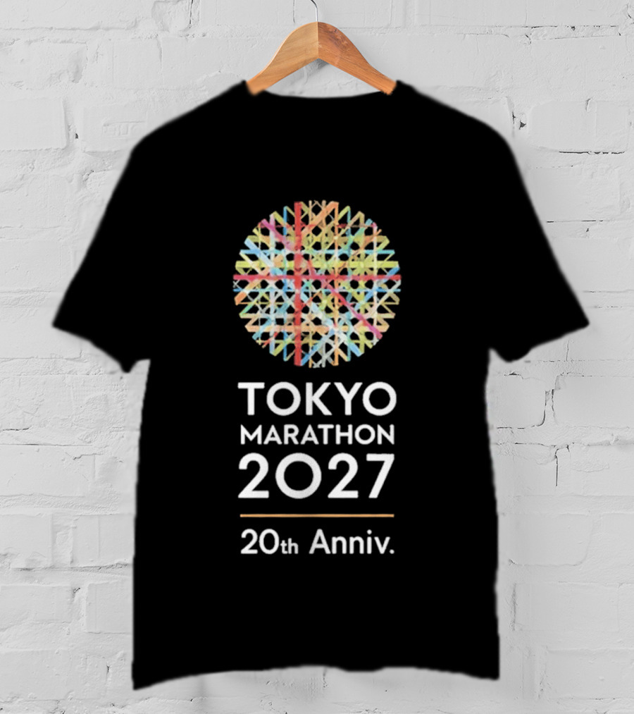 Tokyo Marathon 2027 20th Anniversary Celebration T-Shirt